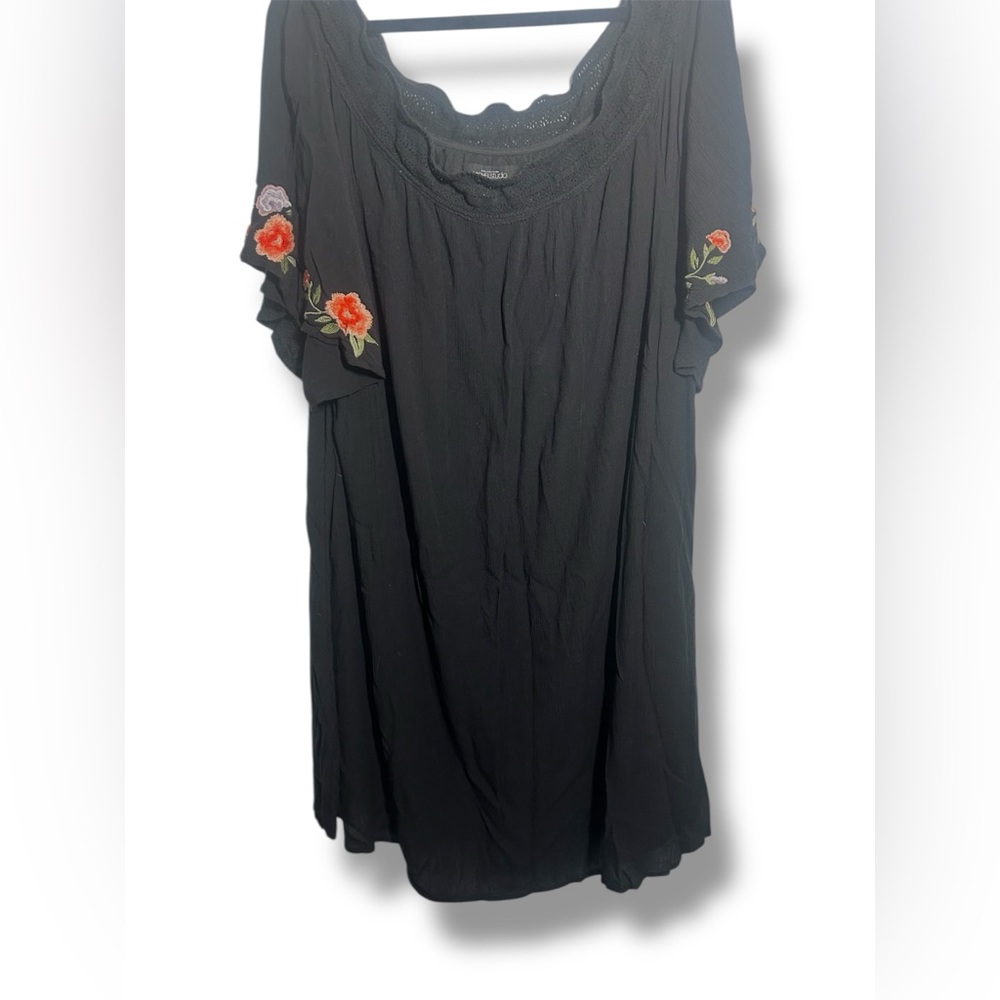 Michel Studio Off Shoulder Mini Dress – Size 18
